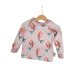 Langarmshirt Meerjungfrauen rosa