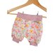 Kurze Hose Musselin Blümchen bunt 74/80
