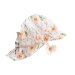 Sommerhut Musselin Sommerblumen pastell S