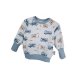 Pullover Baustelle blau