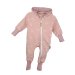 Sweatoverall Waffel Elefanten rosa