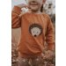 Pullover Igel-Patch rost