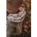 Walkmantel braun meliert mit Herbstliebe