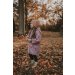 Jacke aus Fleece Blitze flieder