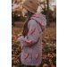 Jacke aus Fleece Blitze flieder