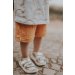 Kurze Shorts Musselin khaki