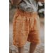 Kurze Shorts Musselin rost