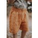 Kurze Shorts Musselin grau