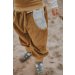 Individuell Pumphose Cord khaki mit Faultierliebe