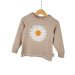 Langarmshirt Gänseblümchen-Patch sand