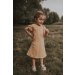 Kurzarmkleid Musselin Zitrone