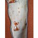 Walkoverall rost mit Fuchsi creme