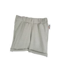 Kurze Shorts Streifen salbei