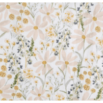 Musselin Blumenwiese