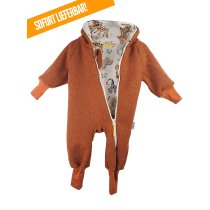 Walkoverall rost mit Wildlife