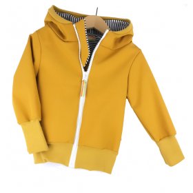Softshelljacke senfgelb