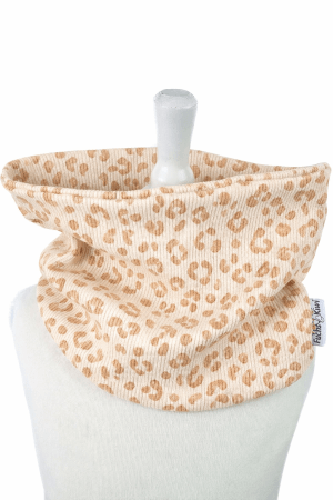 Loop Feinripp Leo creme