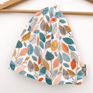 Beanie Blätter bunt 48-50