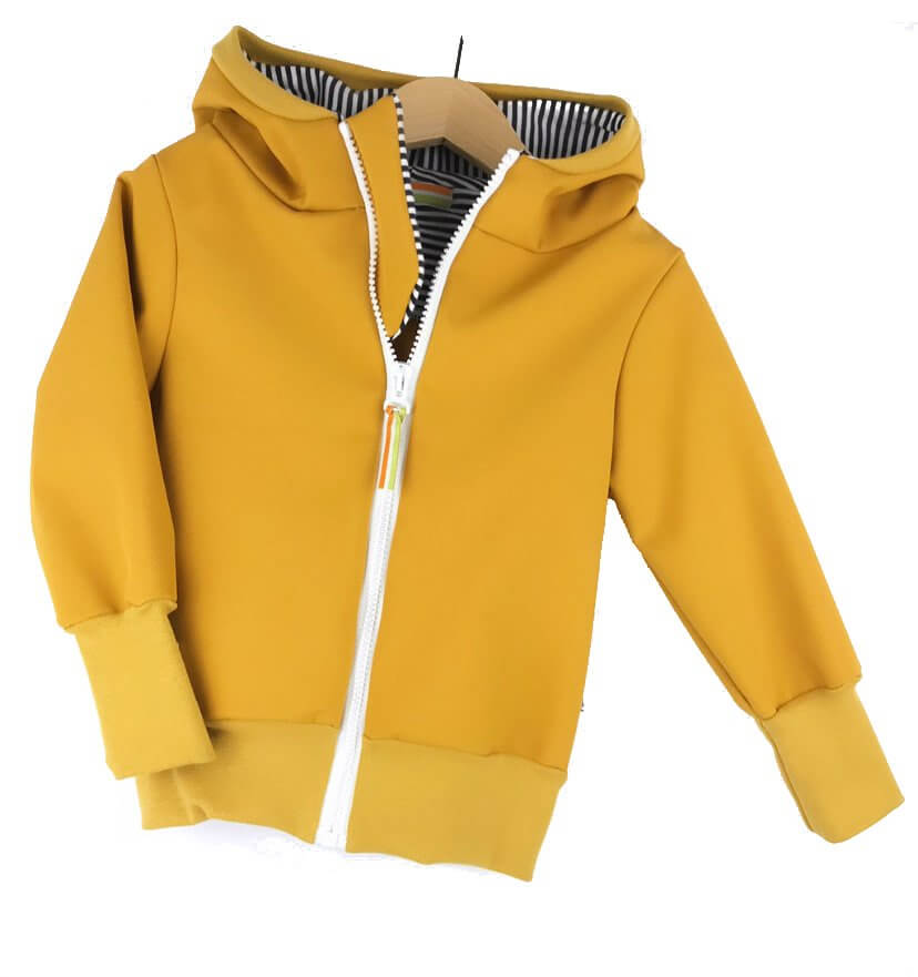 Softshelljacke senfgelb