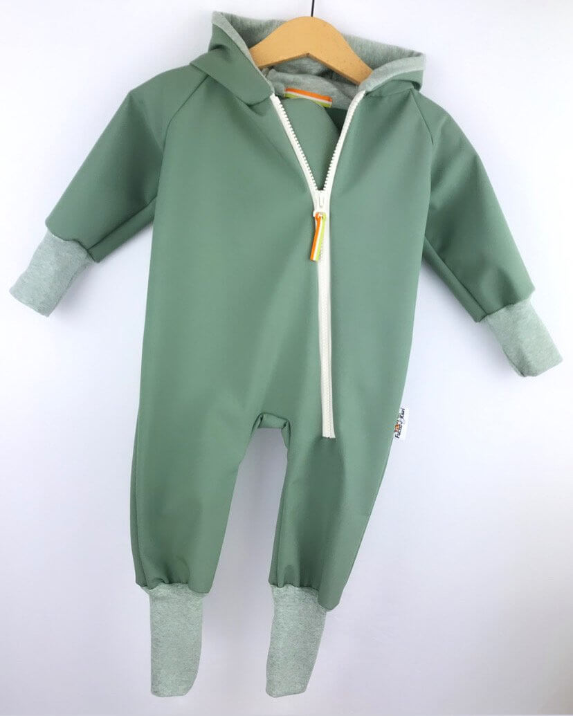 Softshelloverall Softshell mint 80/86