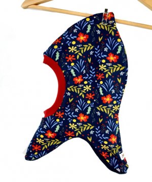 Schlupfmütze Flower Power 48-50