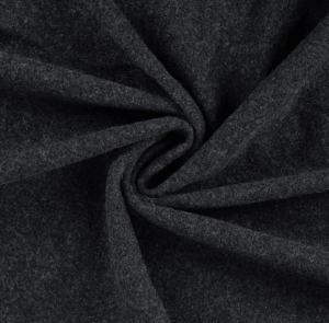 Merino Wollfleece grau meliert