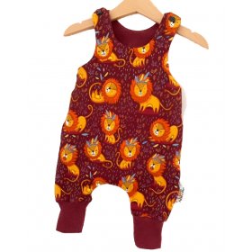 Strampler Löwe beere