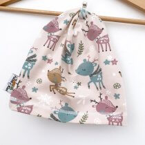 Beanie rentiere beige 35-37