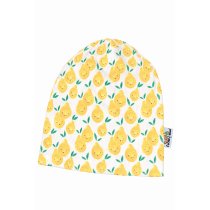 Beanie Feinripp Zitrone
