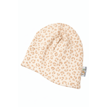Beanie Feinripp Leo creme