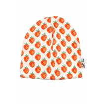 Beanie Feinripp Erdbeere