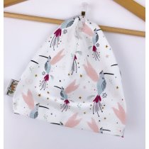 Beanie Kolibri 50-54 gefüttert mit Teddyfell
