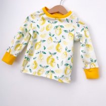 Langarmshirt Zitronen