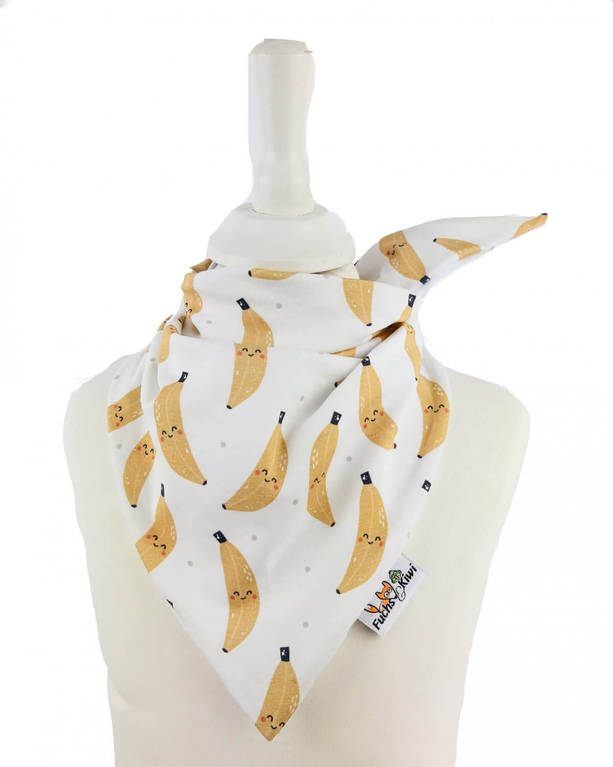 Halstuch zum Binden Bananen