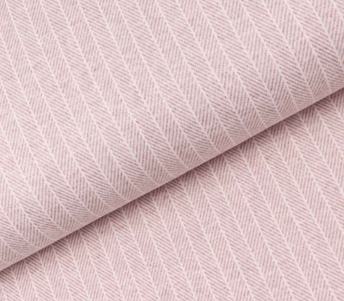 Fischgräte Jacquard Jersey rosa