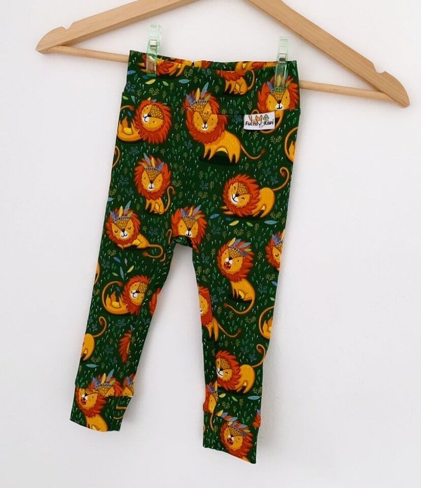 Leggings Löwe tanne