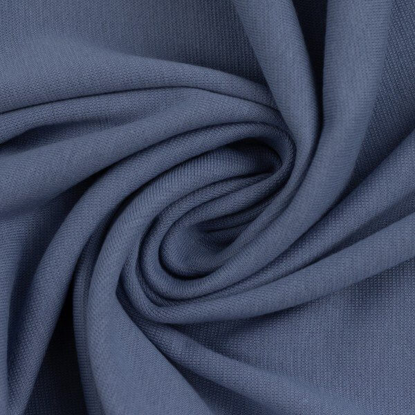 Bündchen rauchblau 