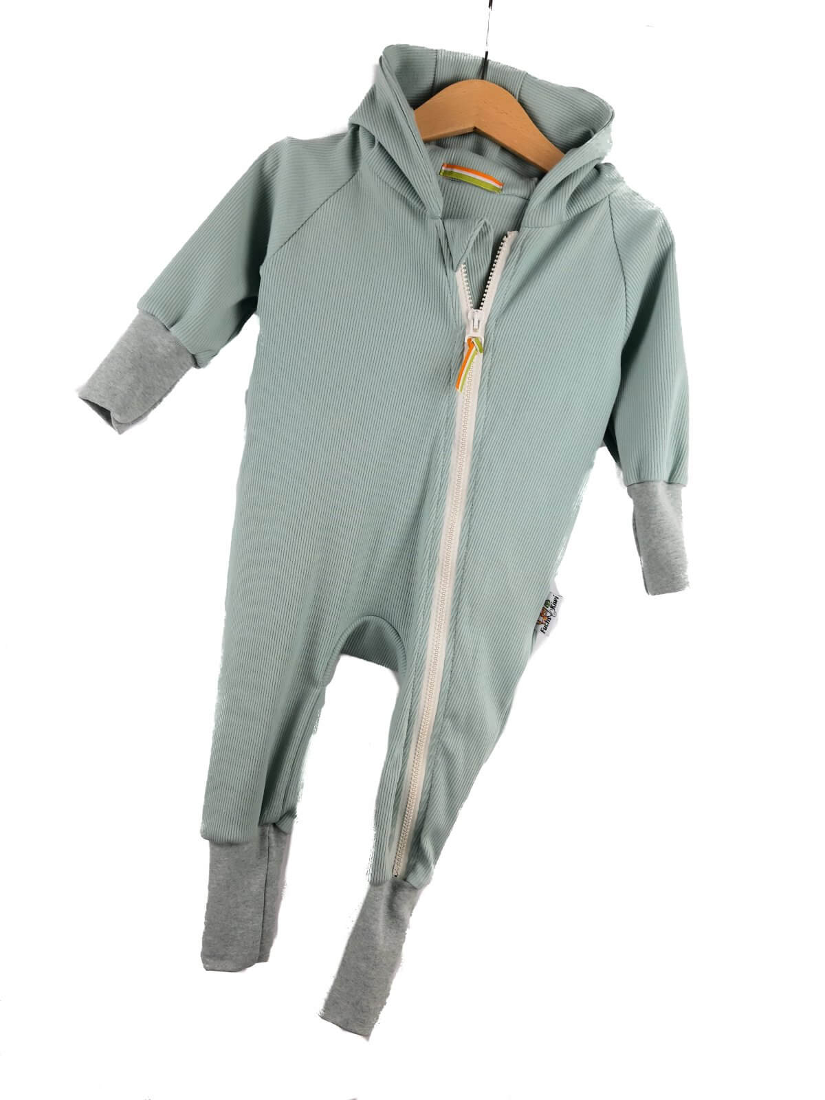 Sweatoverall Feinripp mint