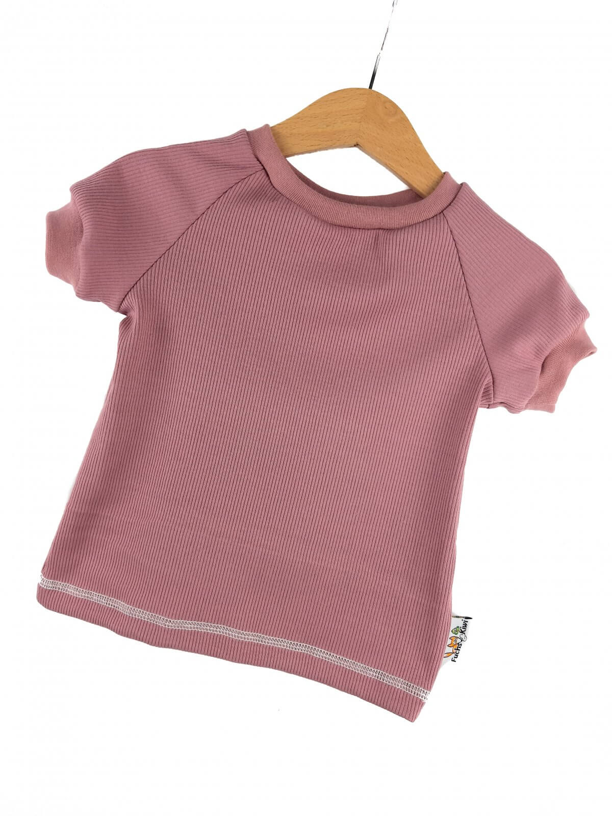 T-Shirt Feinripp altrosa