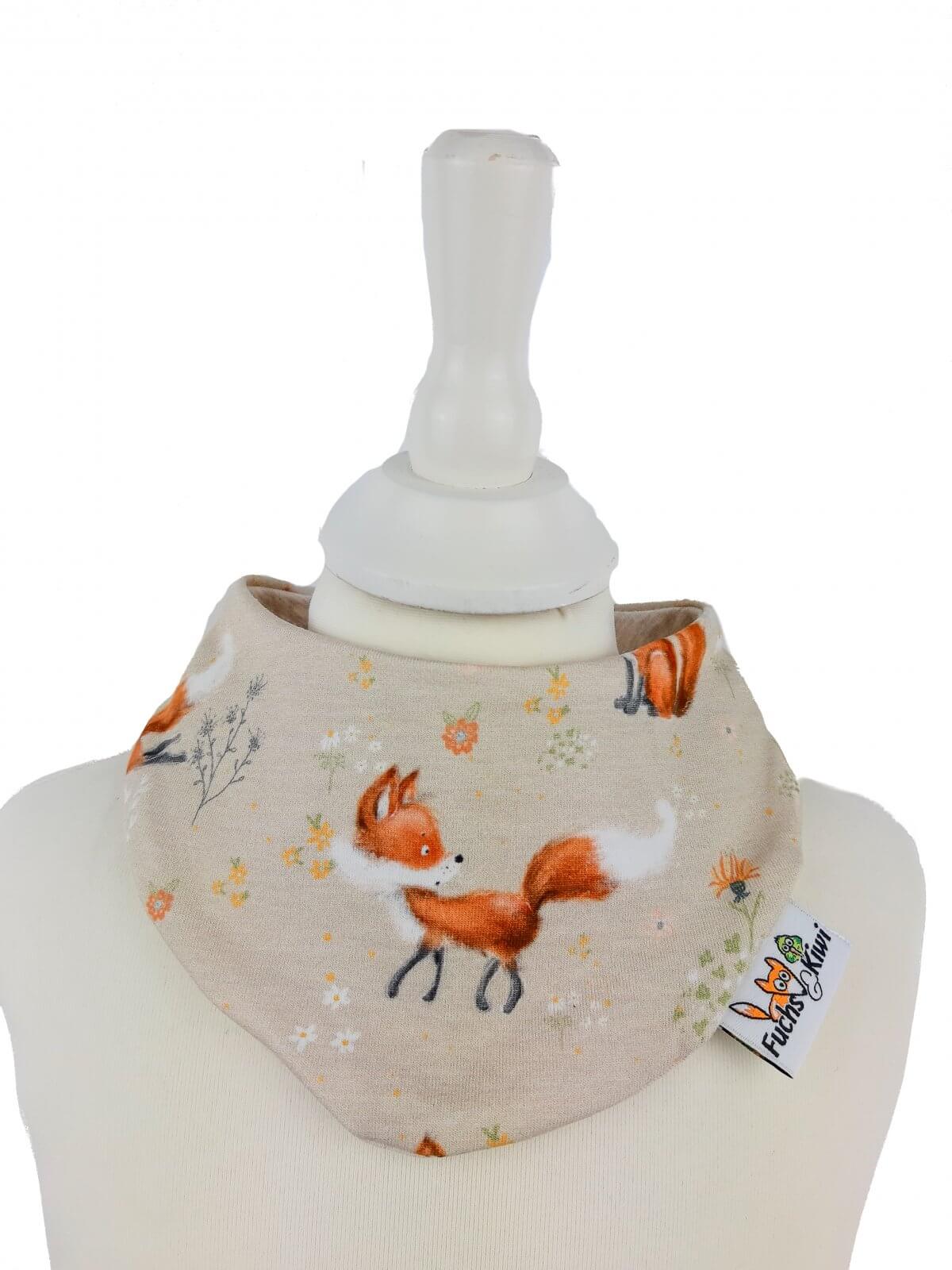 Halstuch Fuchsi creme
