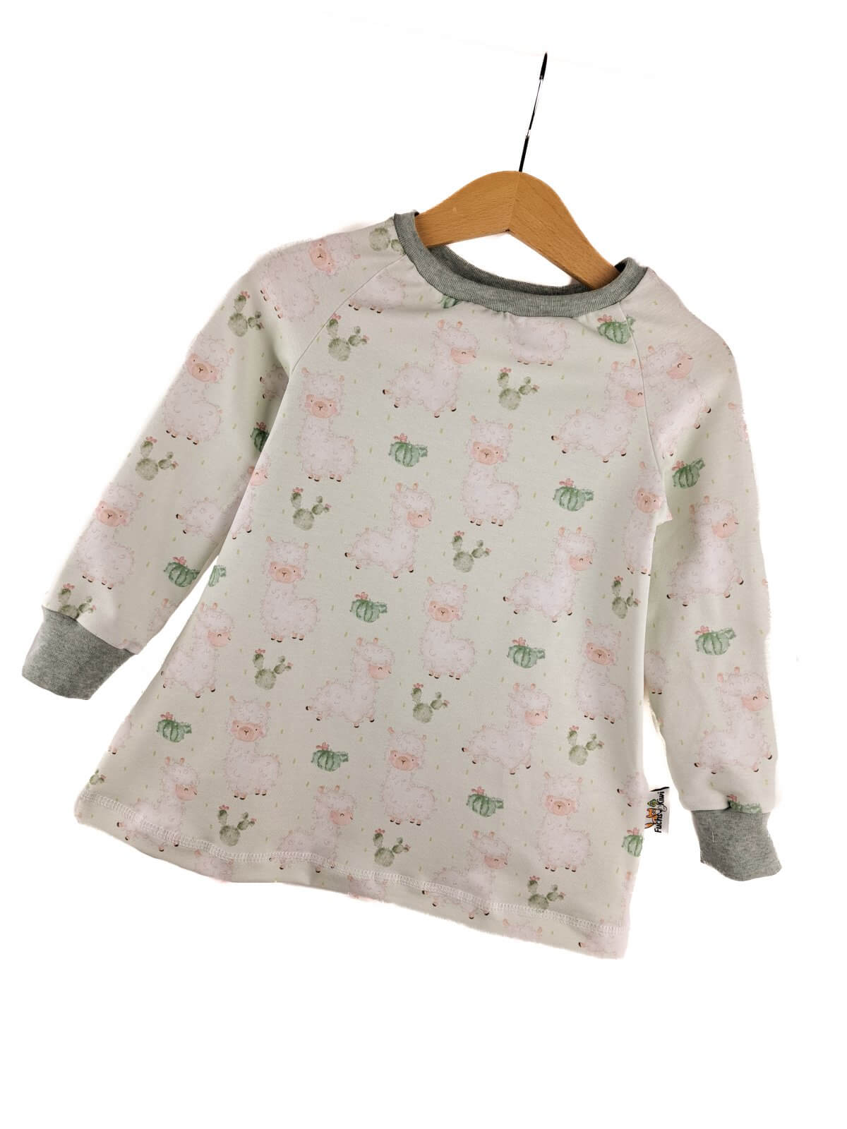 Langarmkleid Lamababy mint
