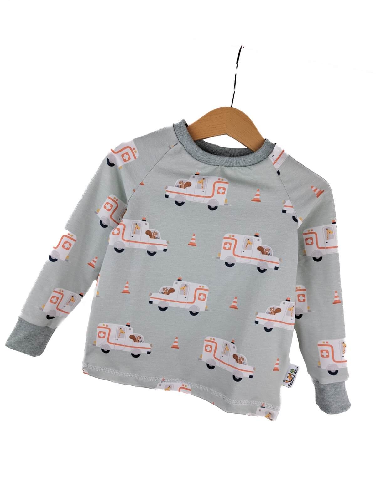 Langarmshirt Krankenwagen