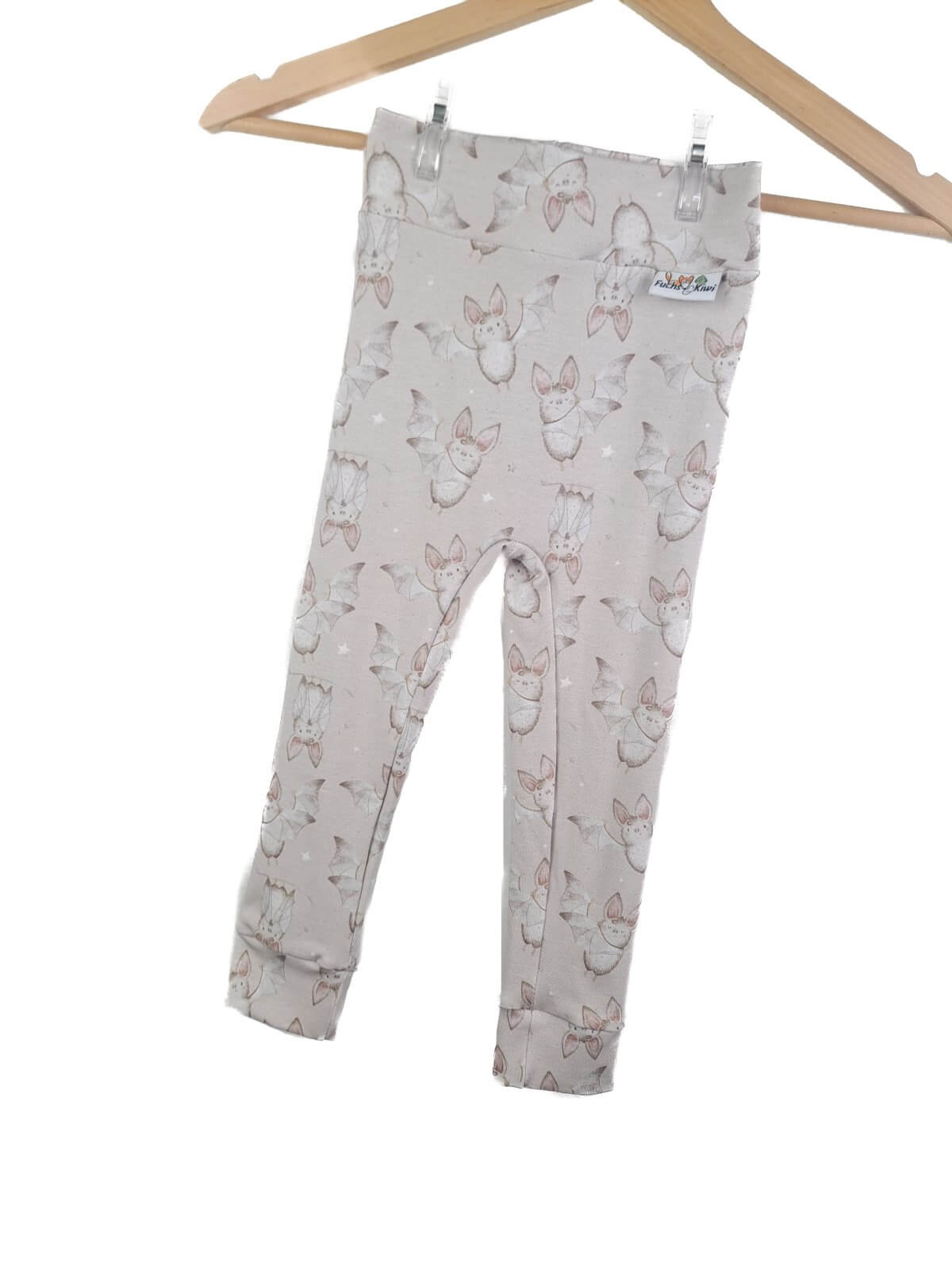 Leggings Fledermaus sand