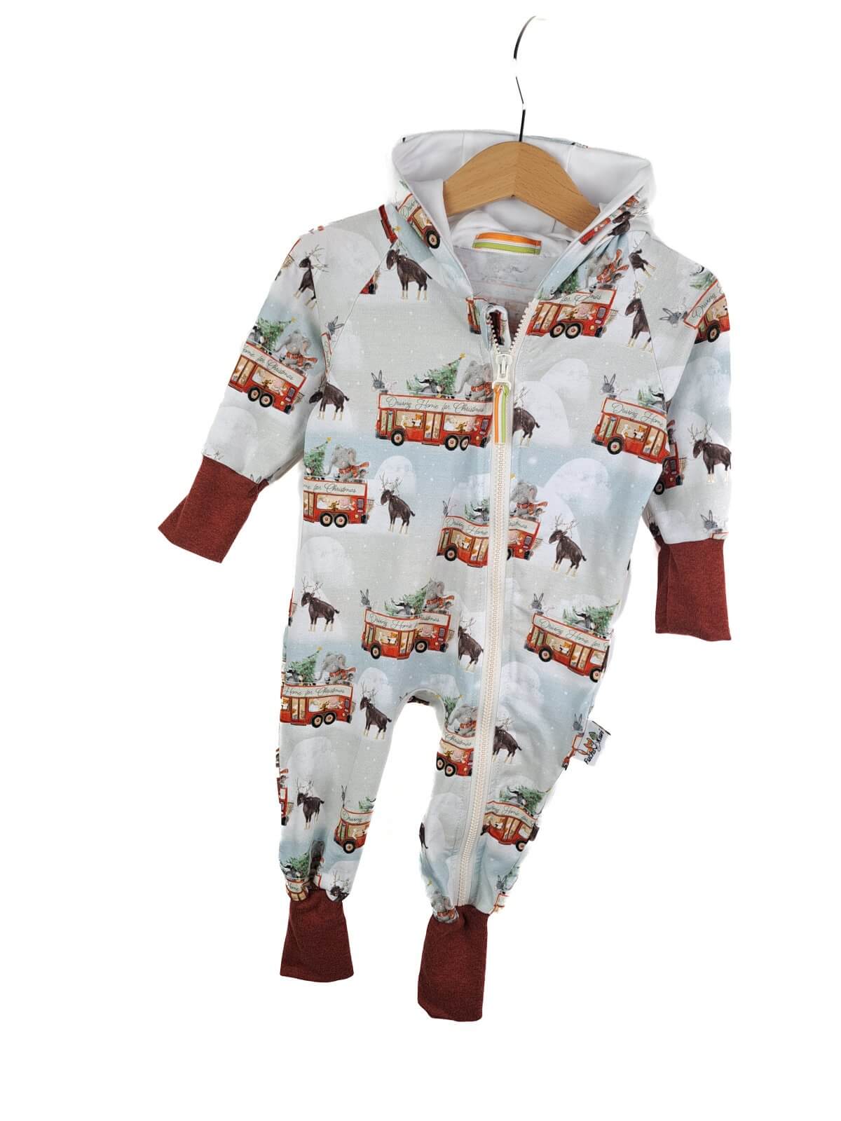 Sweatoverall Weihnachtsbus
