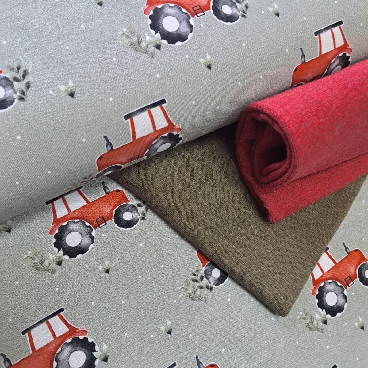 Ludos Lieblinge Traktor khaki