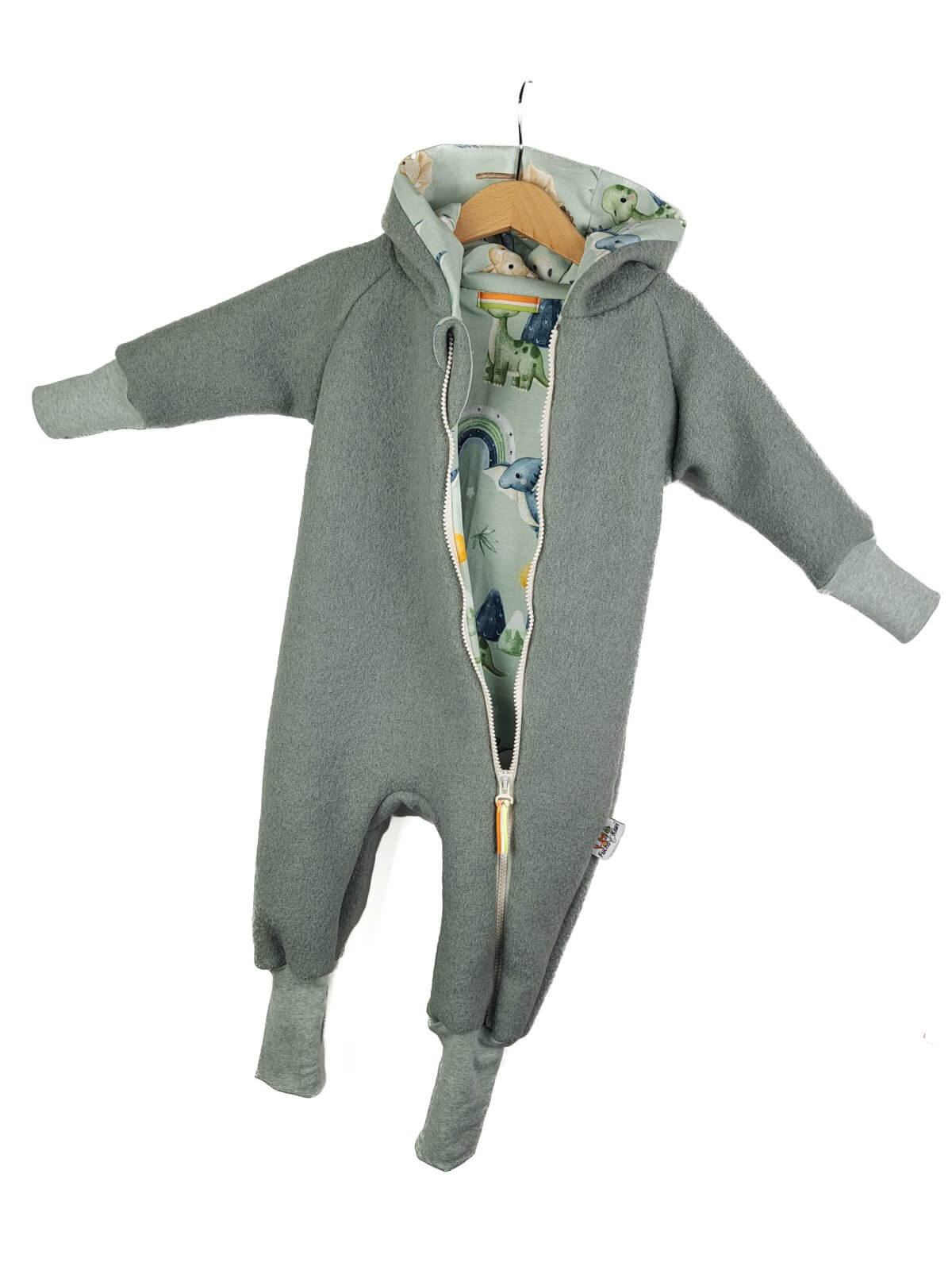 Walkoverall mint mit Dinoland mint