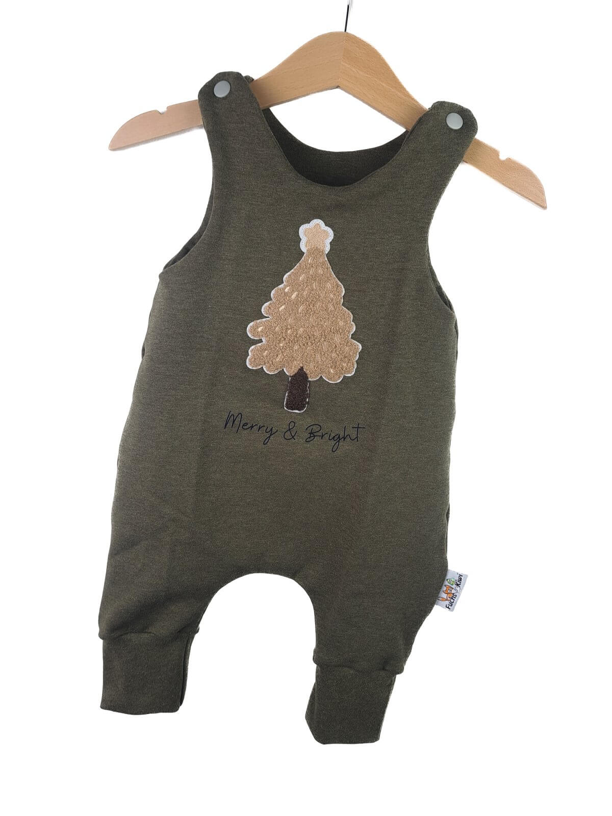 Strampler Weihnachtsbaum-Patch 