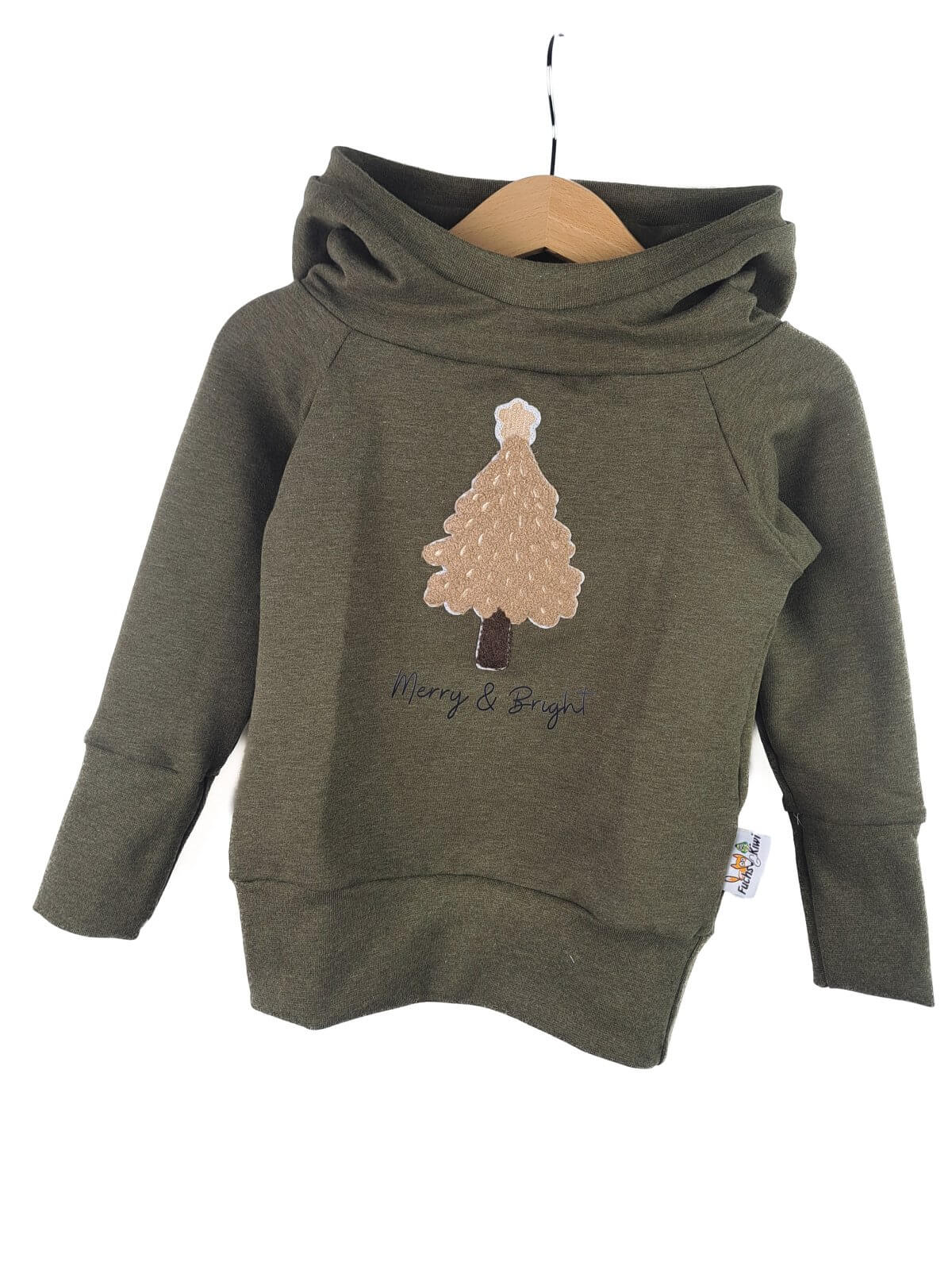 Hoodie Weihnachtsbaum-Patch 