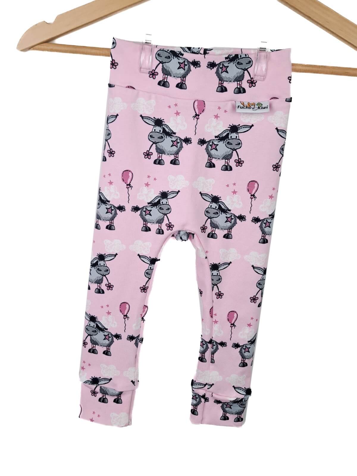 Leggings Esel rosa