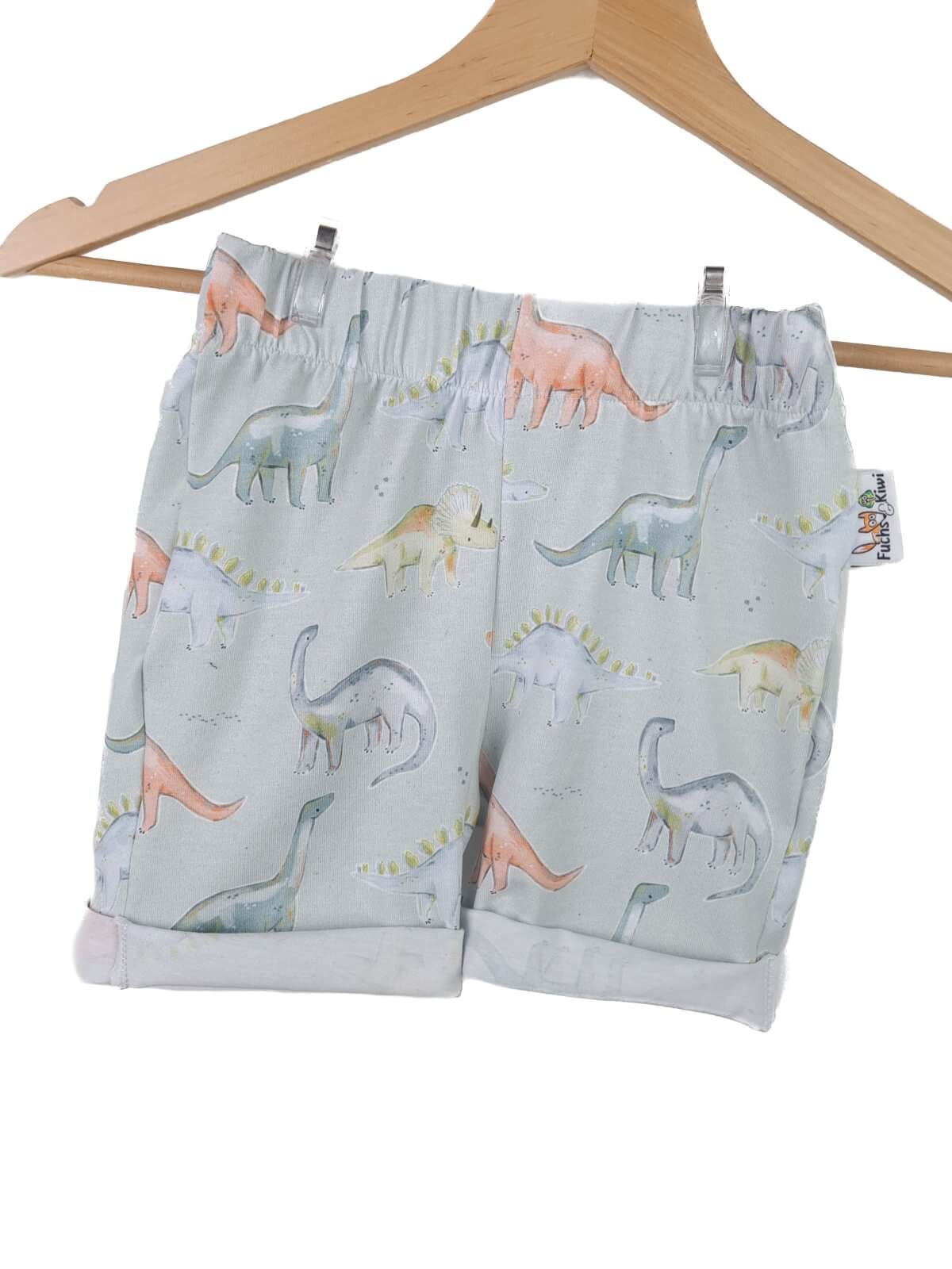 Kurze Shorts Dinoliebe 86/92